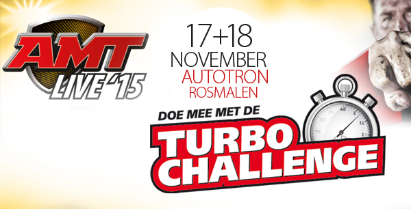 Win een opengewerkte turbo tijdens de Turbochallenge op AMT Live